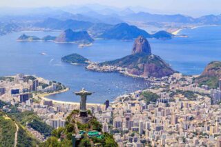 Christ The Redeemer in Rio de Janeiro Brazil