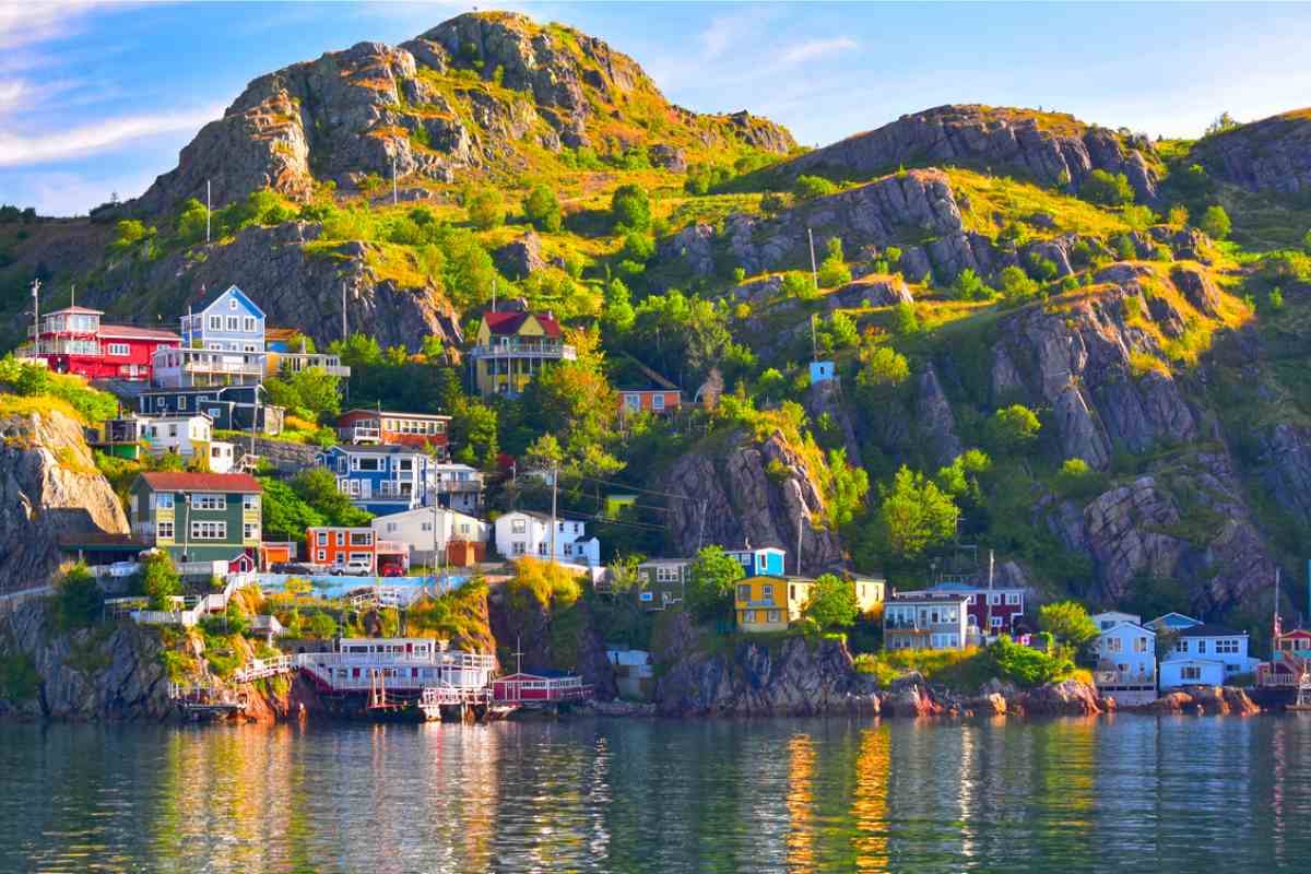 Sunrise at the Battery Panorama, St John's Harbour, Newfoundland, one of the best places to live in Canada